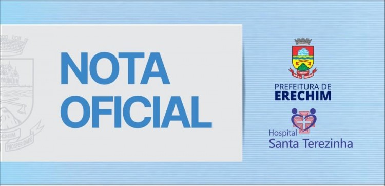 Nota Oficial do Hospital Santa Terezinha sobre tentativa de golpe
