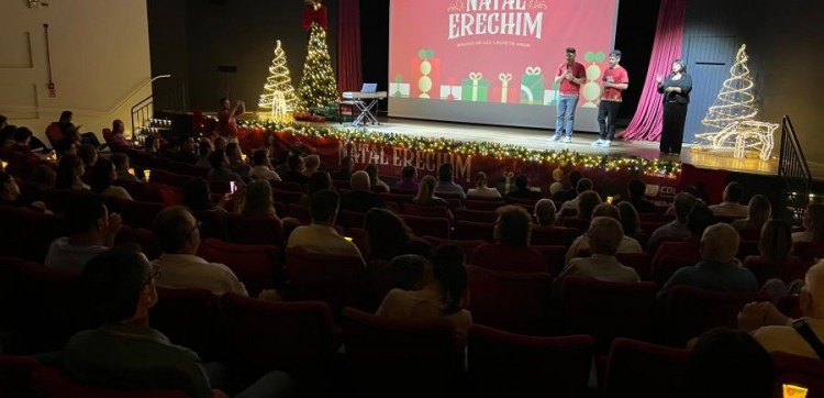 Erechim lança o Natal 2025 com o tema Brilhos de luz, laços de amor