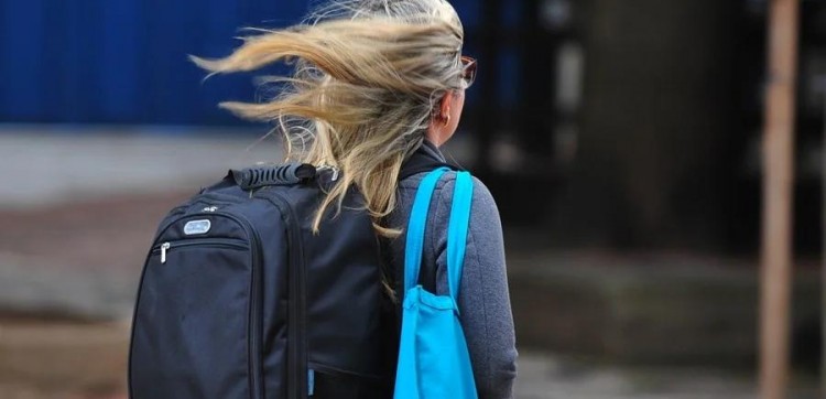 Clima no RS após passagen de vendaval e chegada do frio