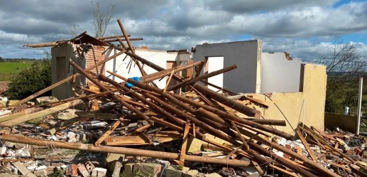 Município de Pedro Osório decreta situação de emergência após tornado