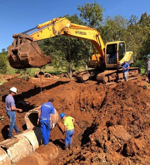Barra do Rio Azul: Asfalto no interior chega a mais uma comunidade.