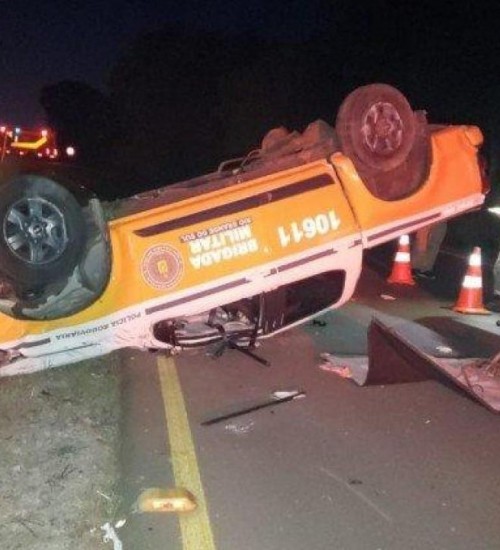 Morre em Passo Fundo policial rodoviário que sofreu acidente na ERS 324.