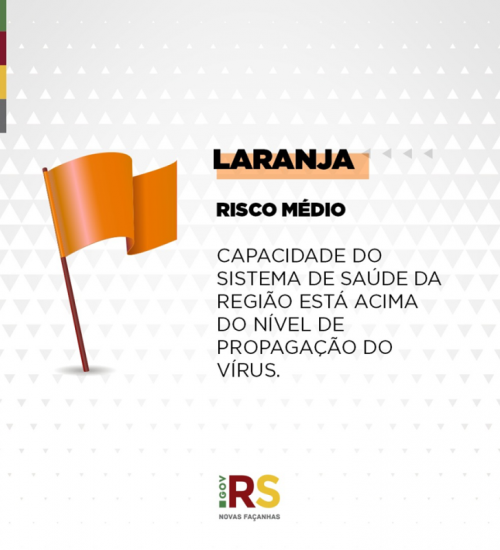 Erechim e região retornam para a bandeira laranja.