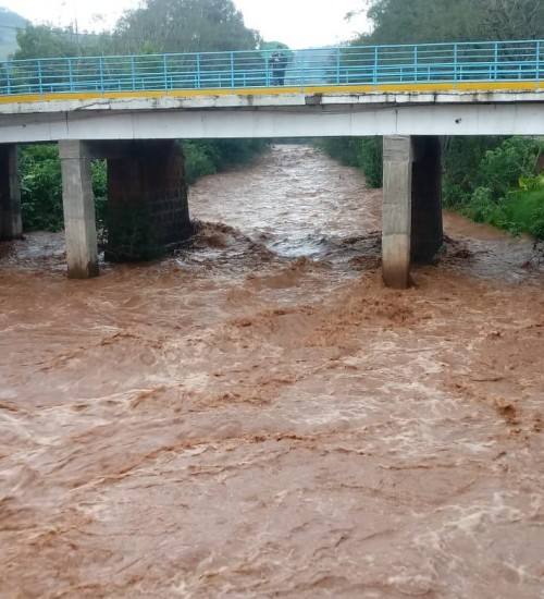 Grande volume de chuvas elevam o níveis dos rios na região Alto Uruguai.