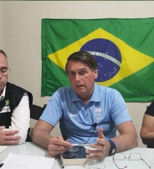 Bolsonaro diz que vai decidir pessoalmente sobre adoção do 5G no país.