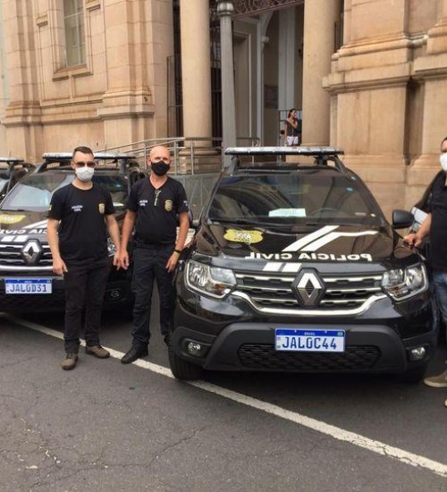 Nova viatura semi blindada para a Polícia Civil de Itatiba do Sul.