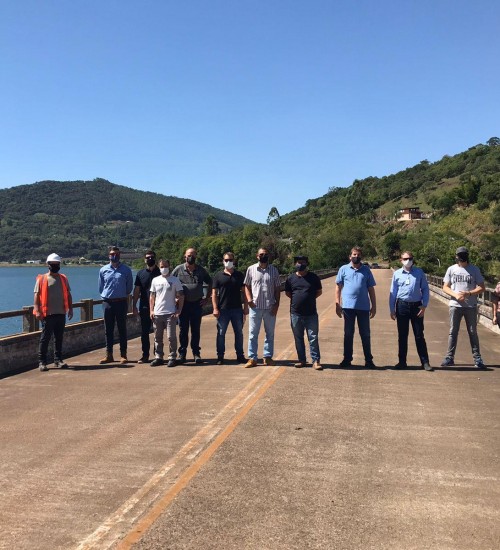 Recuperação da ponte sobre o rio Passo Fundo começa neste mês.