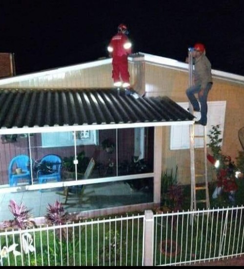 Temporal causa estragos em São Valentim e Benjamin Constant do Sul.