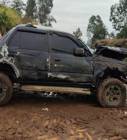 Acidente de trânsito na RSC-480 em Erval Grande.