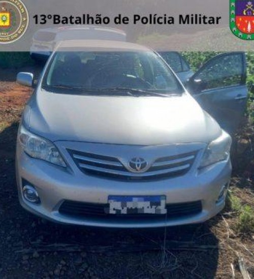 ERVAL GRANDE: Ação rápida da BM recupera veículo furtado em Erechim.
