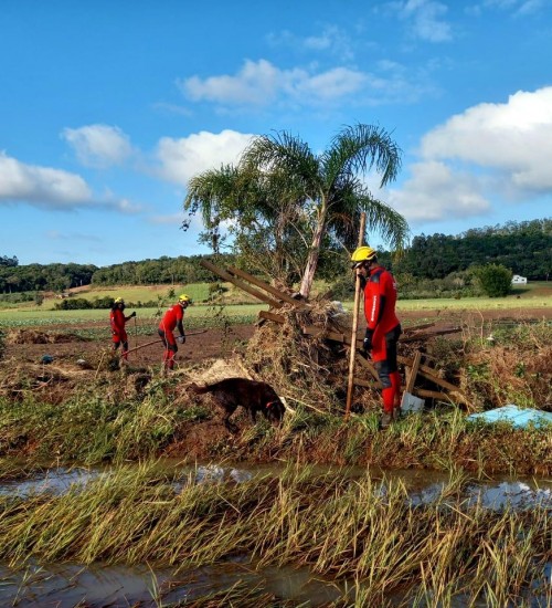 Chega a 13 o número de mortes no RS por causa do ciclone extratropical.