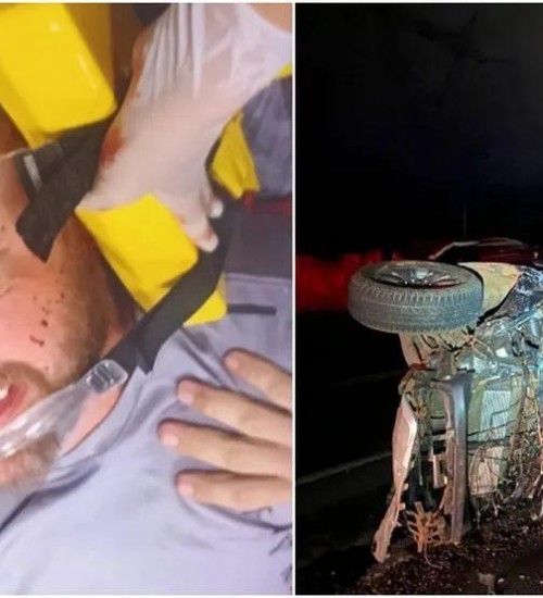 Cantor sertanejo Zé Neto fica ferido após sofrer acidente em MG.