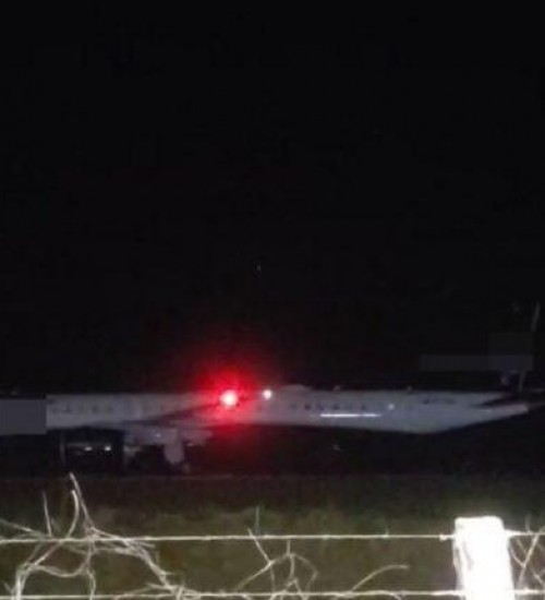 Avião sofre incidente no aeroporto de Chapecó e assusta passageiros