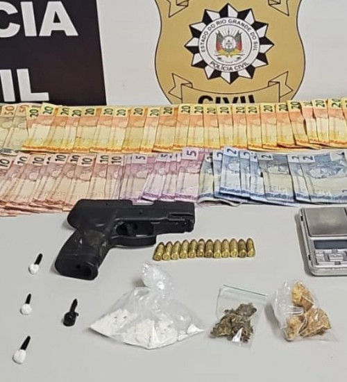 Operação prende suspeito de liderar grupo criminoso em Erechim