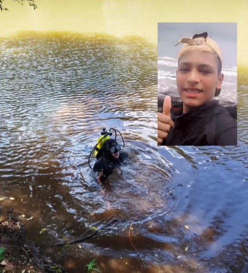 Corpo de jovem desaparecido no Rio Erechim em Jcutinga é localizado