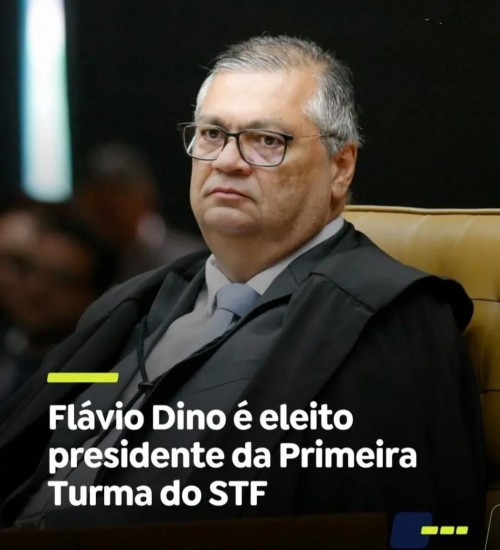 Flávio Dino é elEito presidente da Primeira Turma do STF