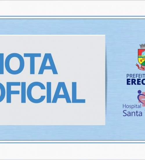 Nota Oficial do Hospital Santa Terezinha sobre tentativa de golpe