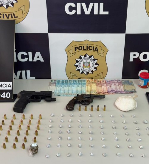 Operação Faroeste apreende drogas, armas e realiza prisões em Erechim