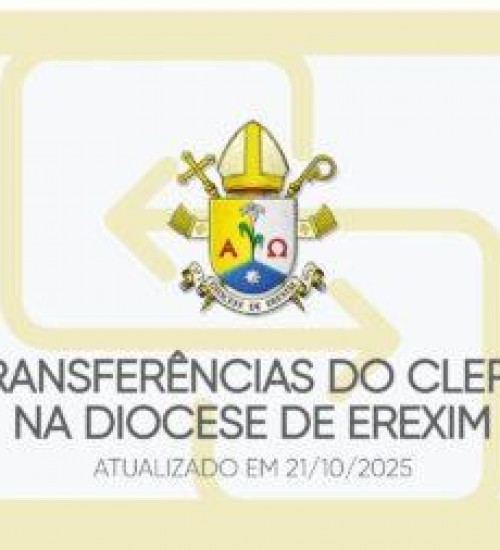 Transferências do Clero Diocesano para 2026