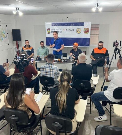 Erechim apresenta balanço dos 10 dias após a tempestade de granizo