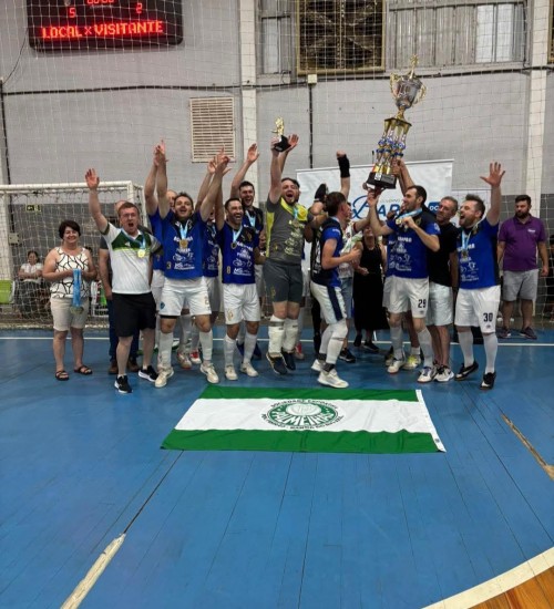 Finais do campeonato municipal de futsal em Brra do Rio Azul