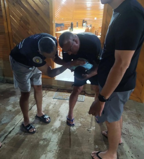 Policiais do 3º BPChoque salvam bebê engasgado em Erebango