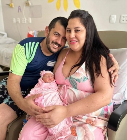 Hospital Santa Terezinha registra o primeiro nascimento de 2026