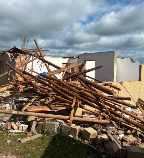 Município de Pedro Osório decreta situação de emergência após tornado