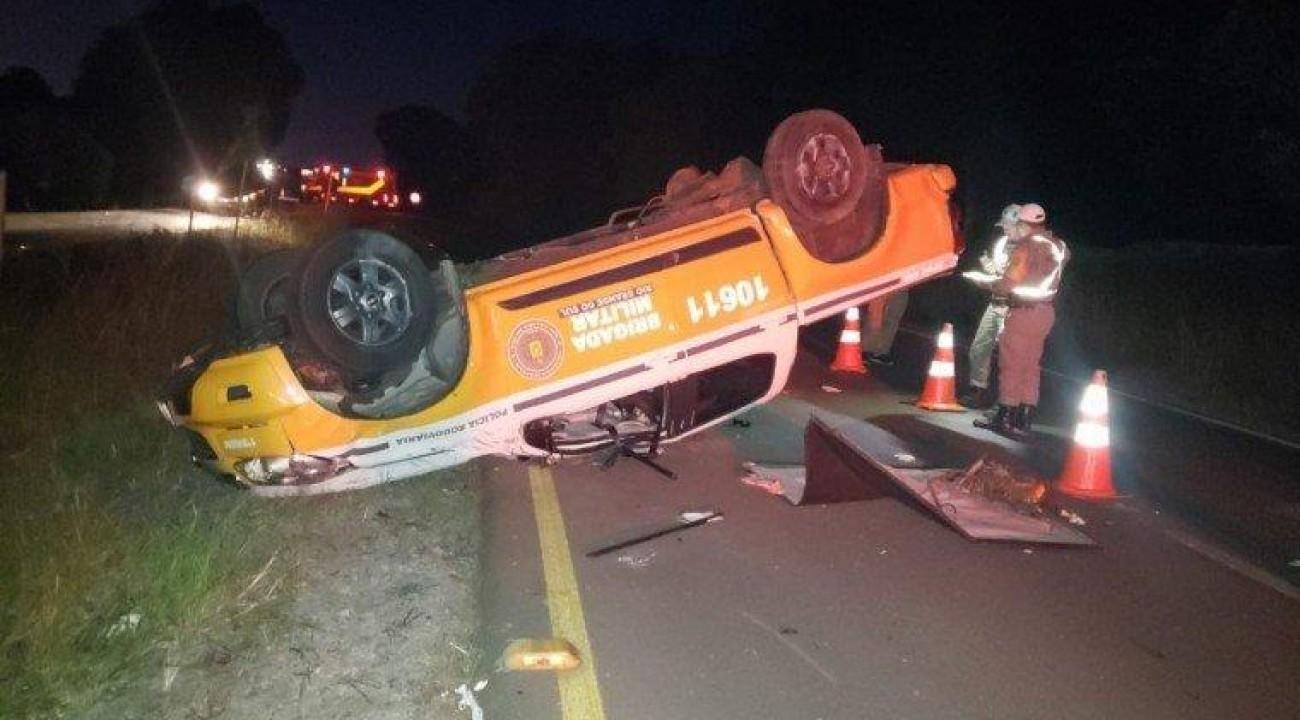 Morre em Passo Fundo policial rodoviário que sofreu acidente na ERS 324.