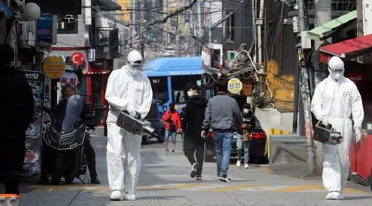 Coreia do Sul testa 35 mil pessoas após novo surto de covid-19.