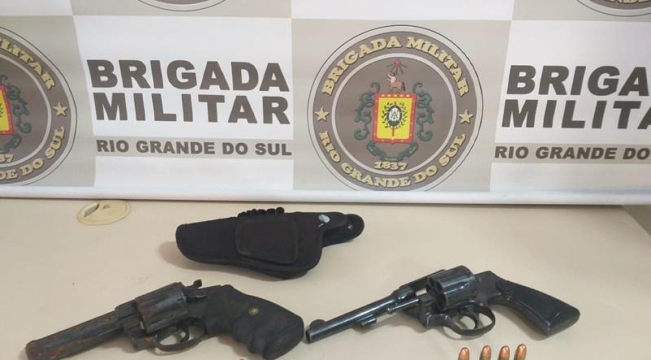 Homem armado é baleado após reagir a abordagem policial em Erval Grande.