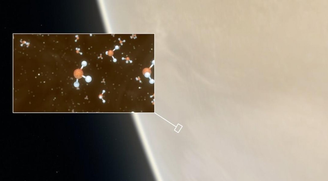 Astrônomos encontram gás que pode apontar indícios de vida em Vênus.