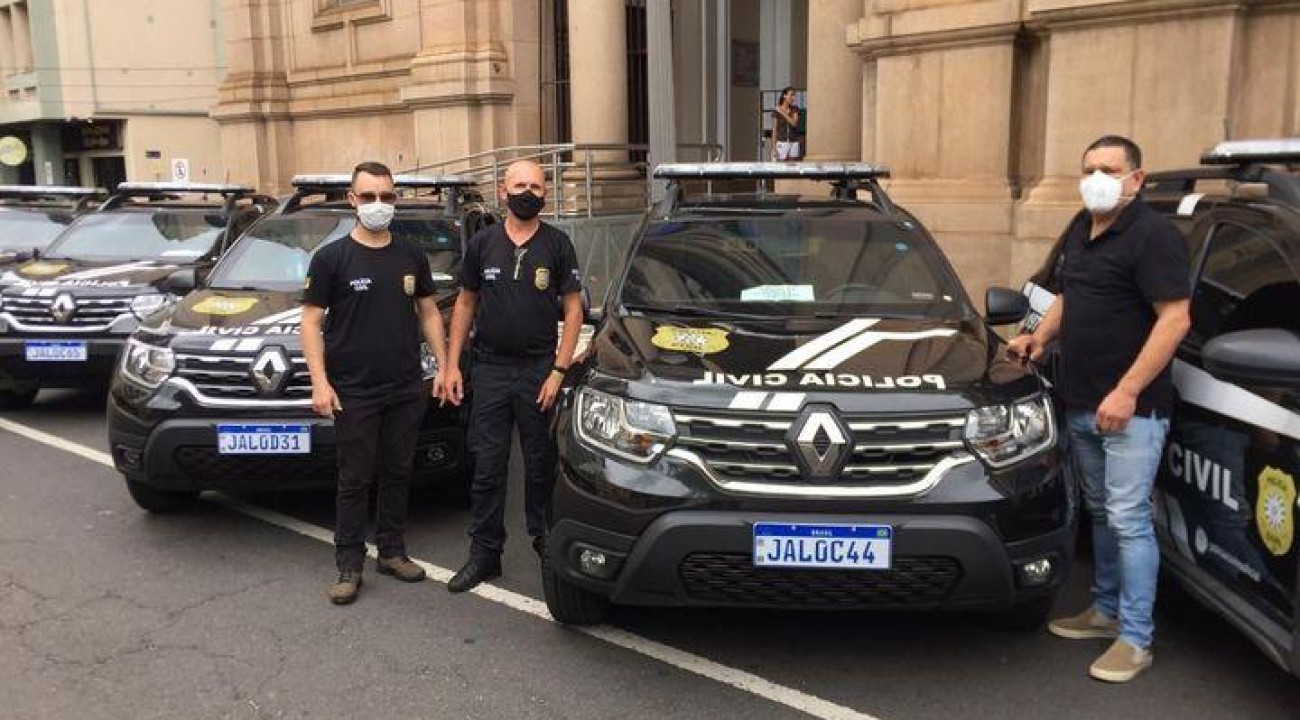 Nova viatura semi blindada para a Polícia Civil de Itatiba do Sul.