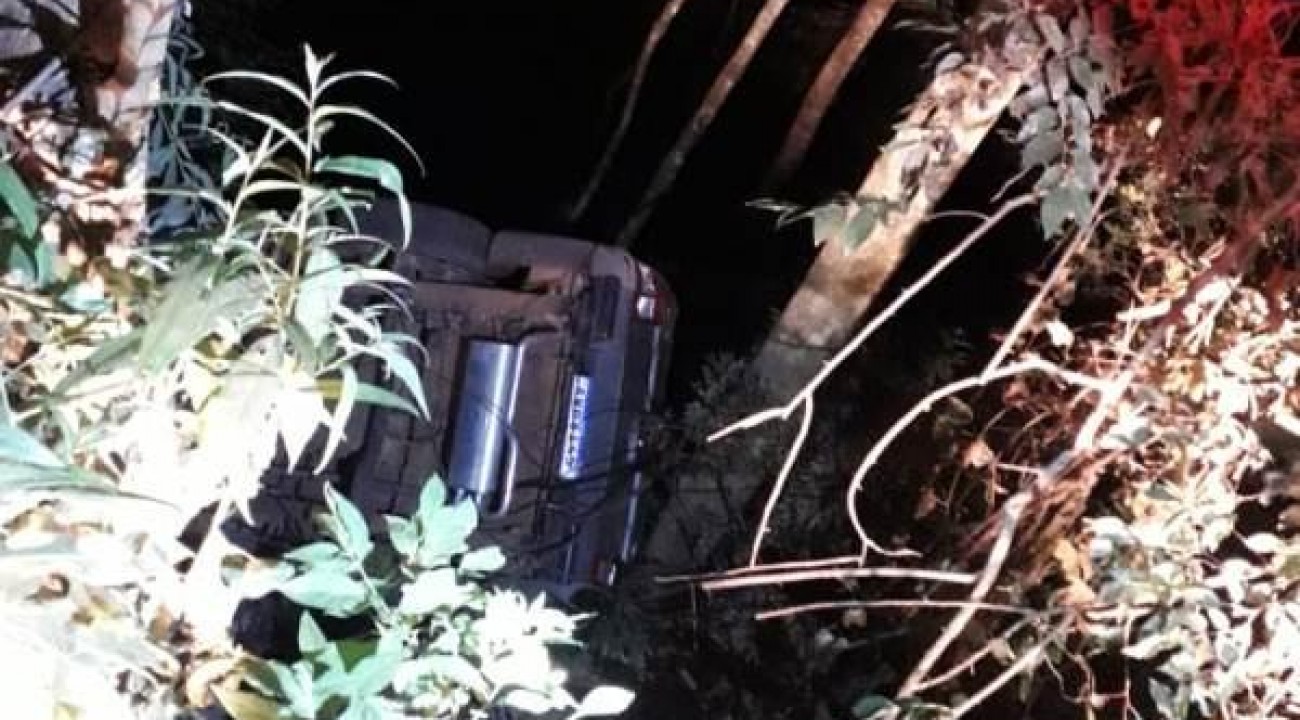 Capotamento de veículo deixa vítima fatal no interior de Aratiba.