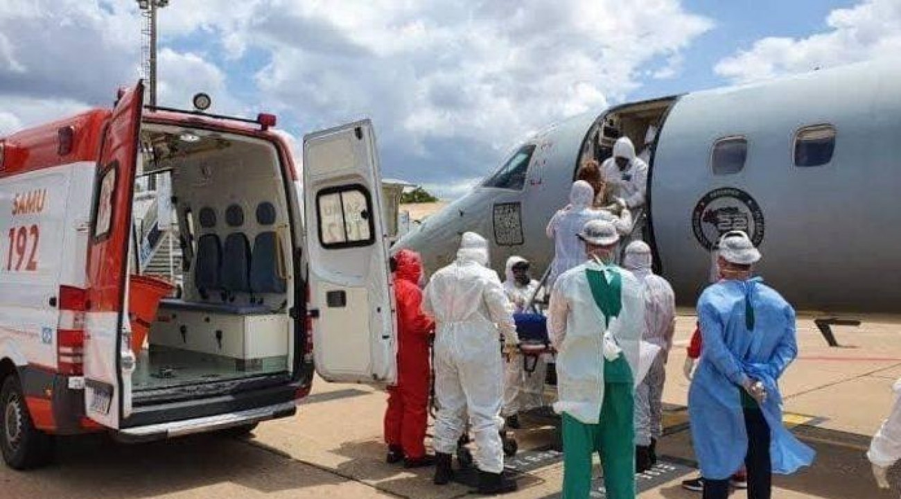 Chapecó vai transferir pacientes com Covid-19 para o Espírito Santo.