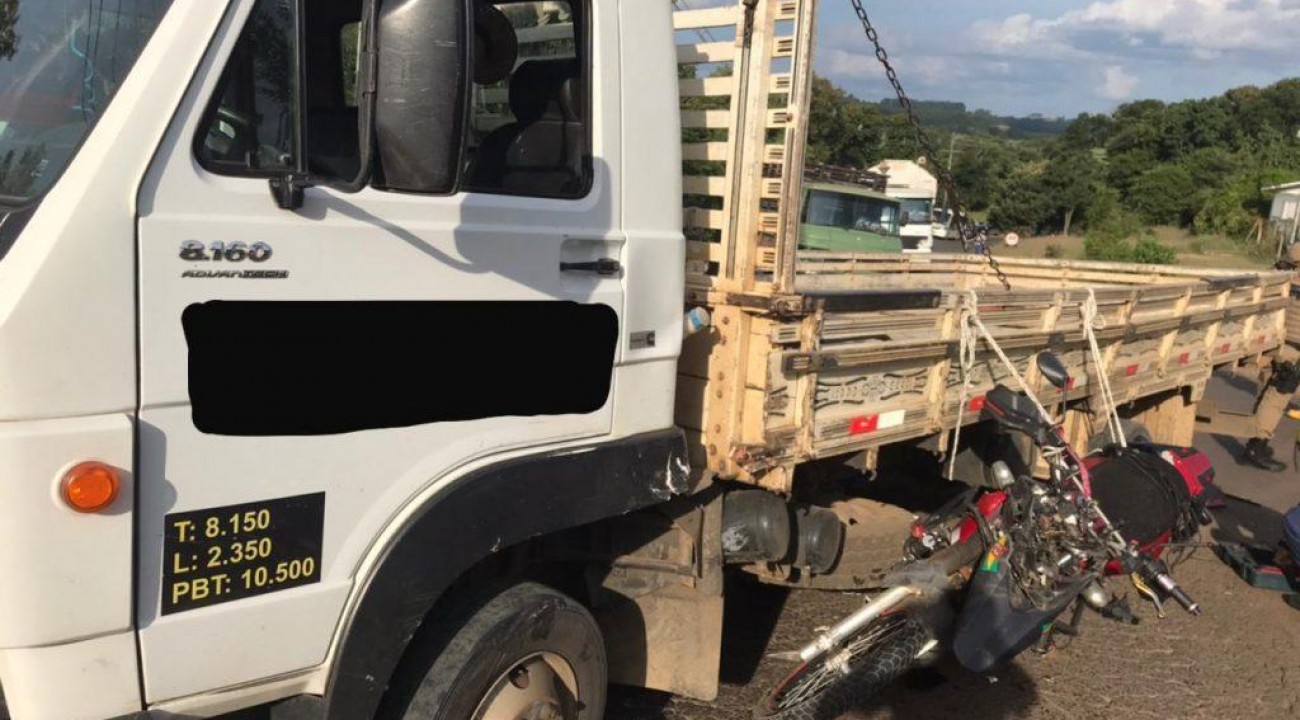Morre no hospital jovem vítima de acidente com moto em Seara (SC).