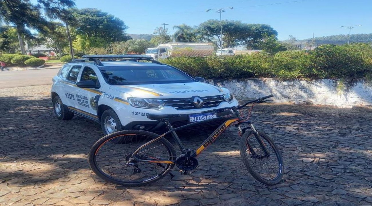 Homem é preso após roubar bicicleta em Erval Grande.