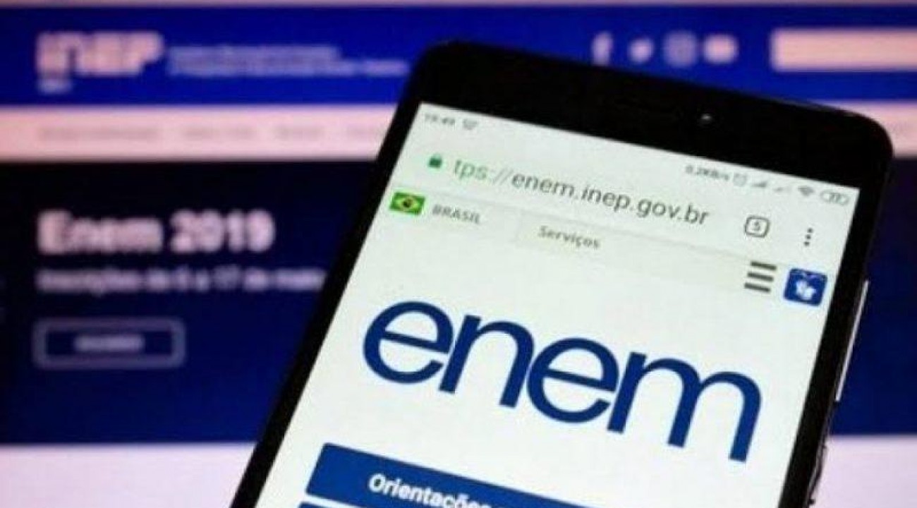 Inscrições para o Enem 2021 seguem até quarta-feira dia 14.