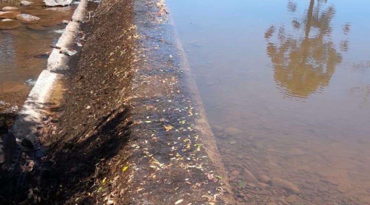 CORSAN alerta para situação crítica da barragem no Rio Paloma.