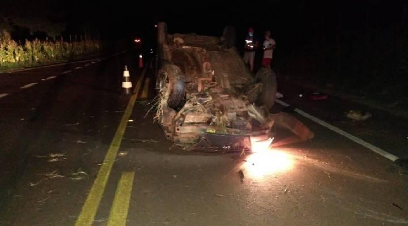 Acidente com vítima Fatal na RSC-480 em São Valentim.