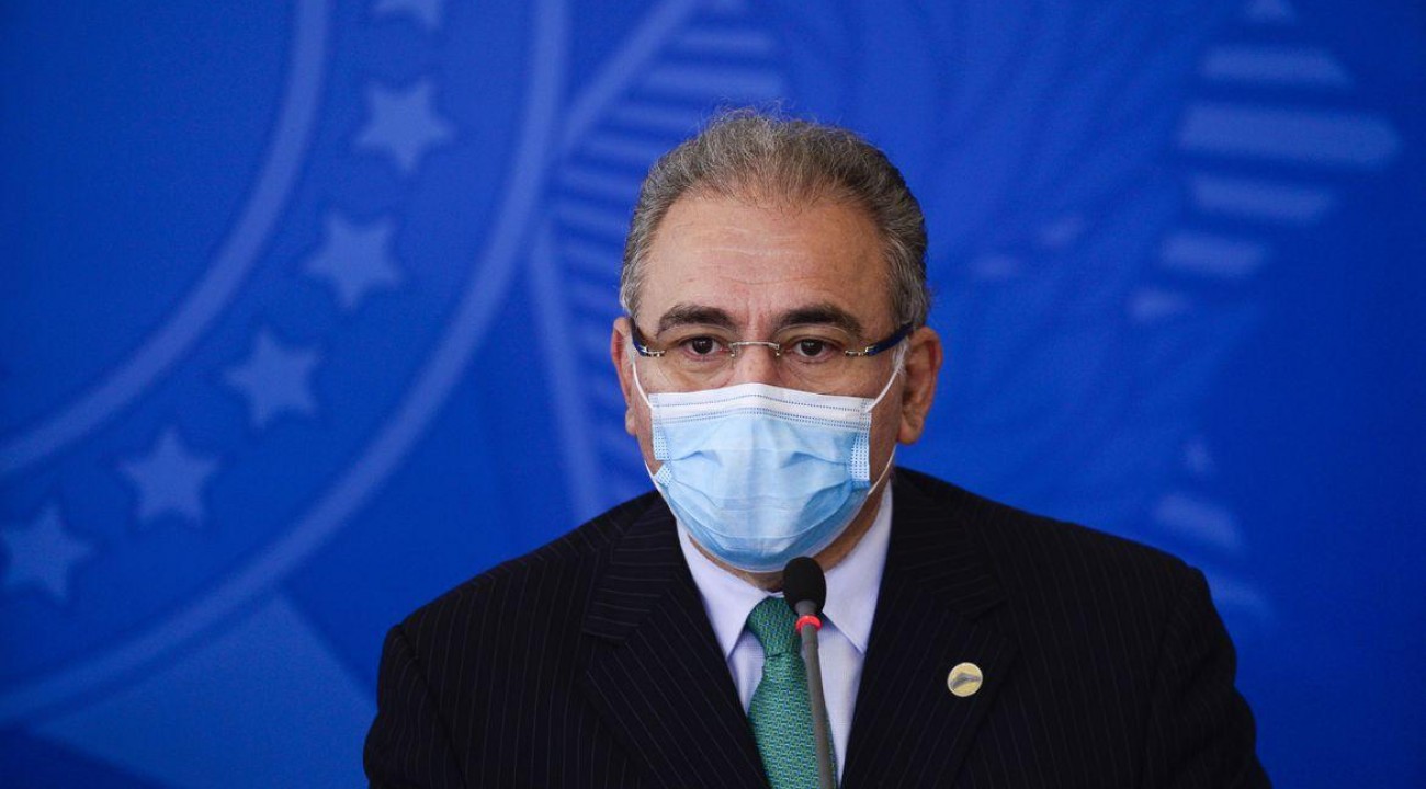 “Anvisa atestou e vacina infantil é segura”, diz o ministro da Saúde.