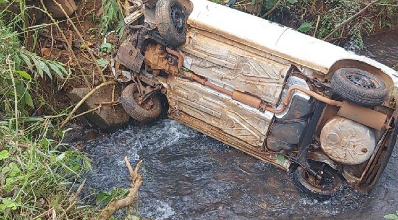 Homem morre em acidente na Linha Jubaré na Barra do Rio Azul.