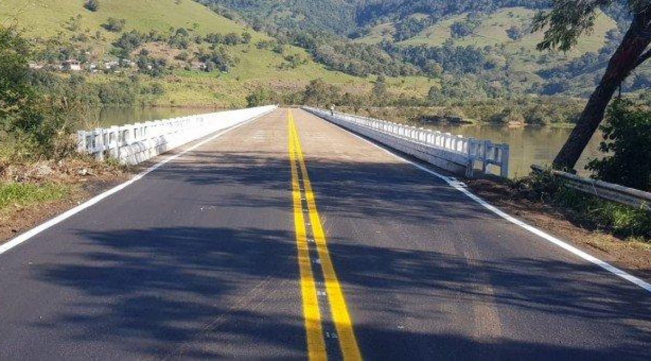 Ponte  Sobre o Rio Passo Fundo é liberada na RSC-480.
