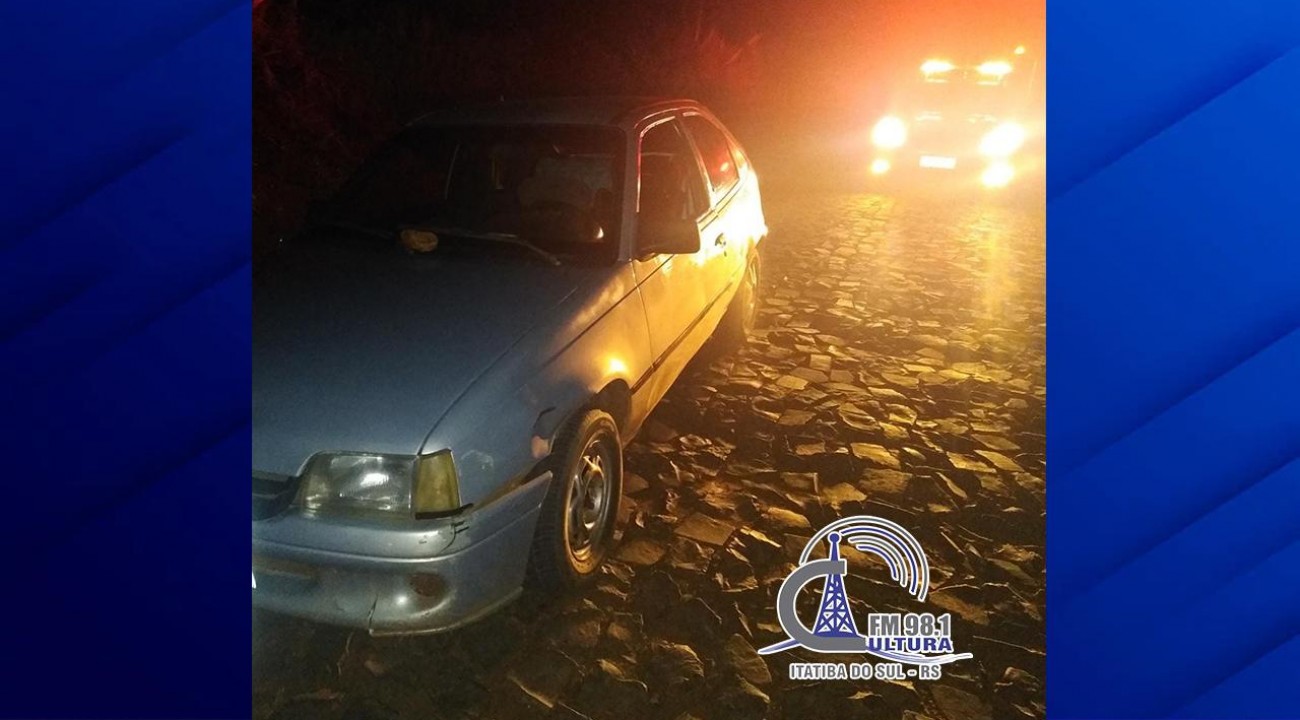Homens são presos em Erval Grande após disparo de arma de fogo.