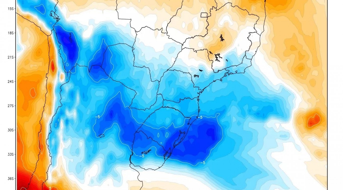 Massa de ar frio define o tempo na semana.
