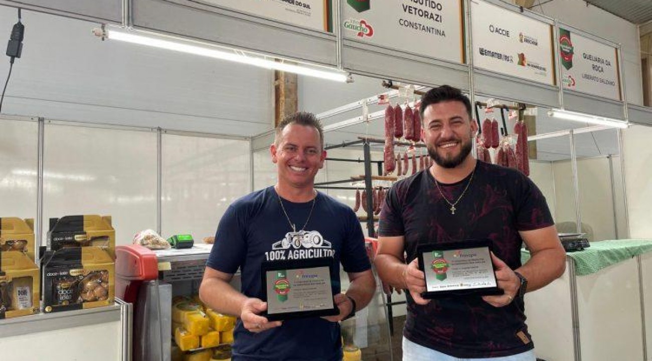 Agricultura familiar premia os melhores produtos da Frinape 2024