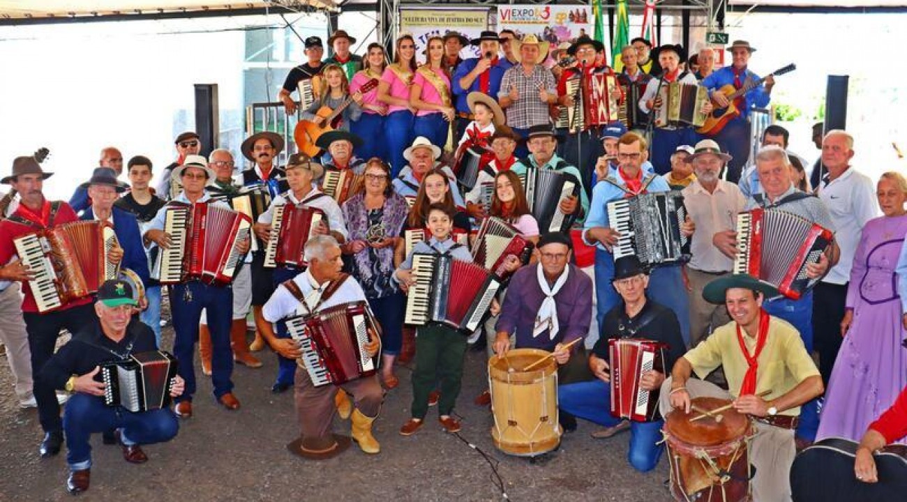 Gaitaço da Cultura chega à 262ª edição durante a VII Expo Itatiba do Sul.