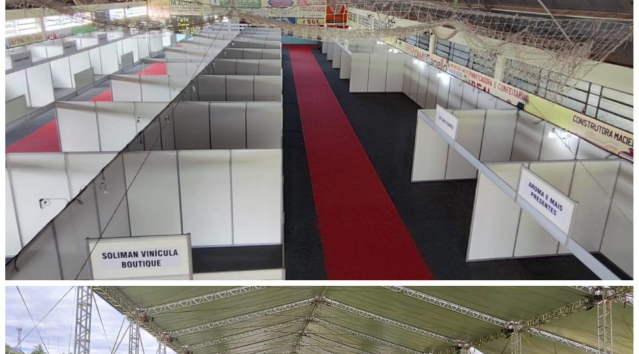 Montagem da VII Expo Itatiba do Sul segue em ritmo acelerado