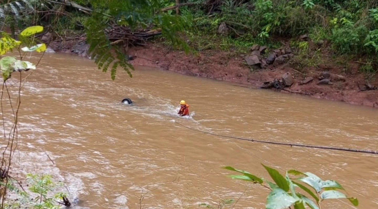Bombeiros localizam corpo de homem desaparecido em Aratiba