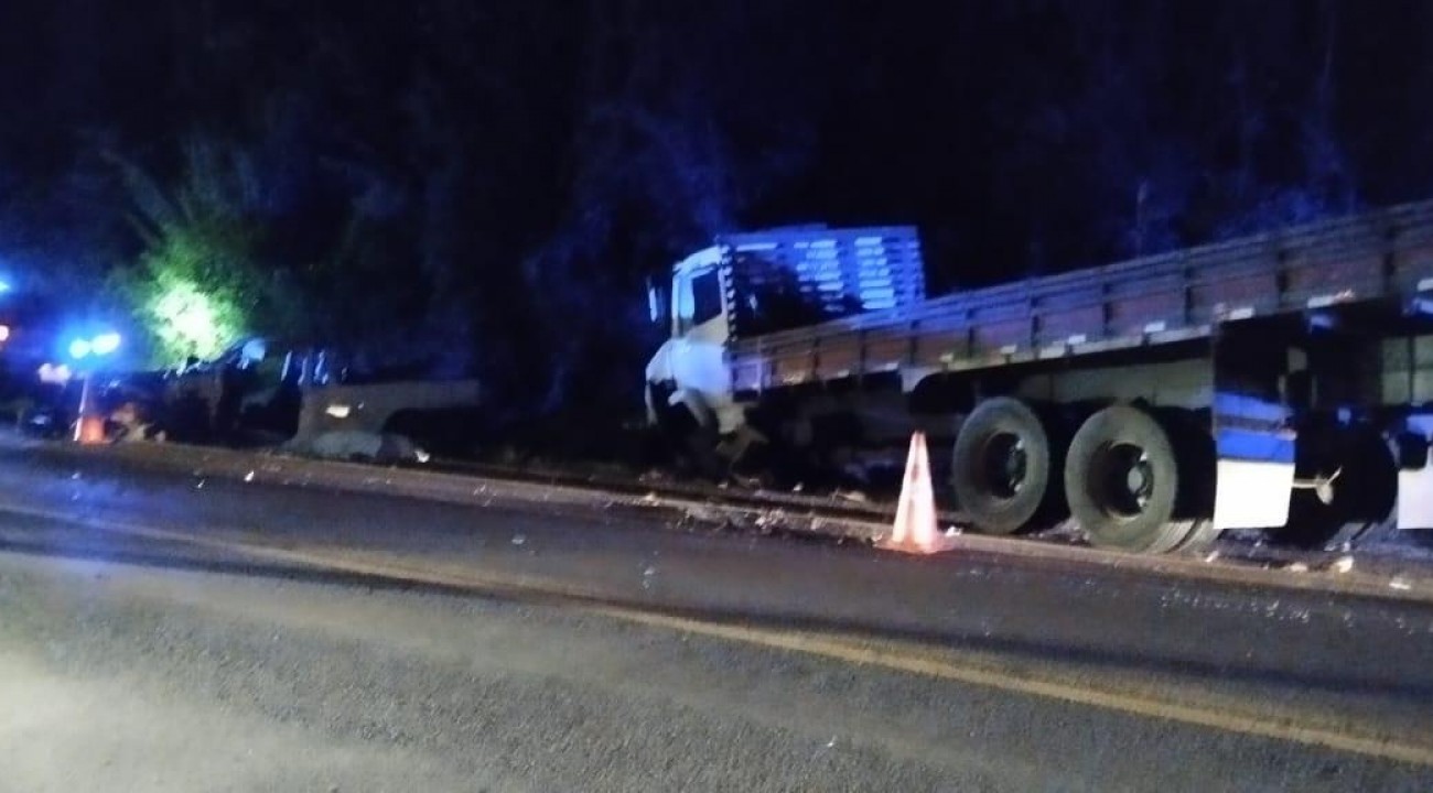Idoso morre em colisão na BR-153, em Severiano de Almeida